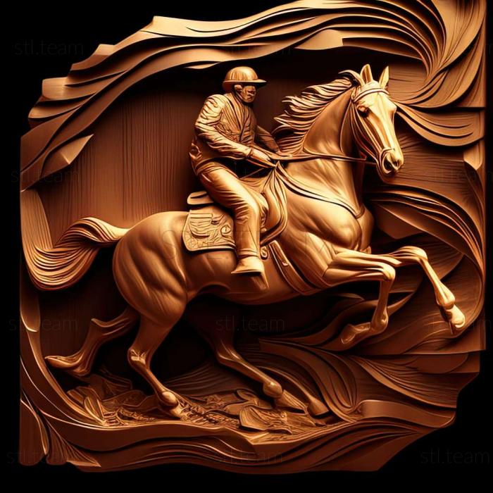 3D модель Игра My Horse Me 2 Езда за золотом (STL)